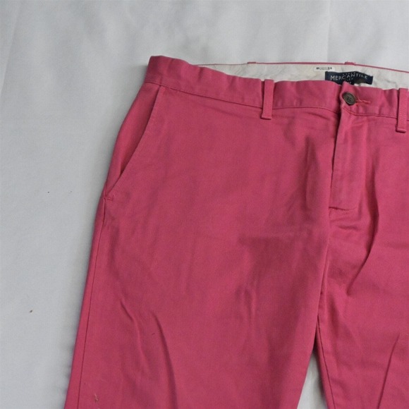 J.CREW 34 x 30 Pink Slim Fit Chino Pants - Picture 2 of 5
